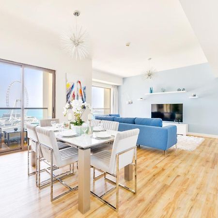 Luxury Jbr - Full Sea View - Free 5* Beach Resorts Access ดูไบ ภายนอก รูปภาพ