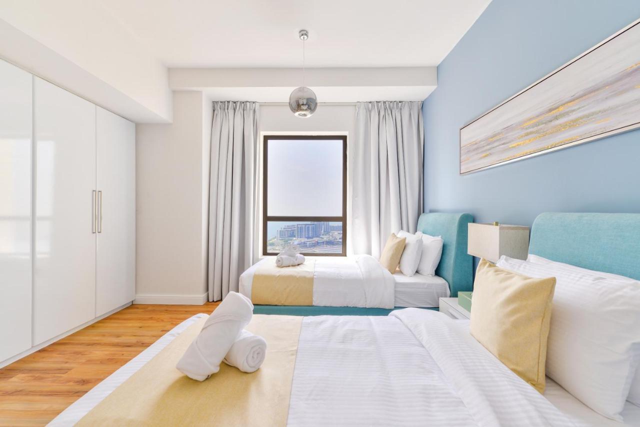 Luxury Jbr - Full Sea View - Free 5* Beach Resorts Access ดูไบ ภายนอก รูปภาพ