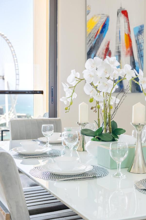 Luxury Jbr - Full Sea View - Free 5* Beach Resorts Access ดูไบ ภายนอก รูปภาพ