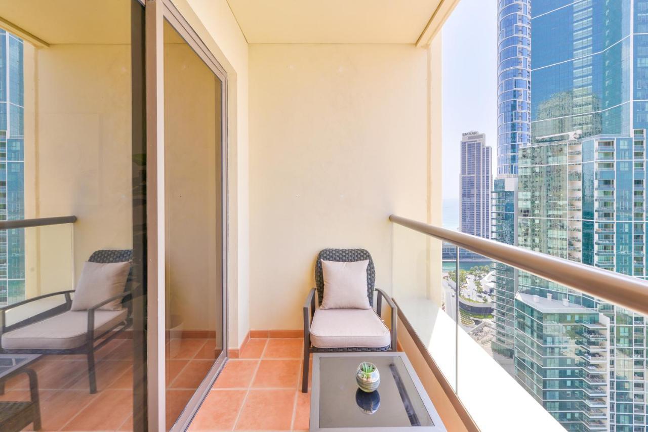 Luxury Jbr - Full Sea View - Free 5* Beach Resorts Access ดูไบ ภายนอก รูปภาพ