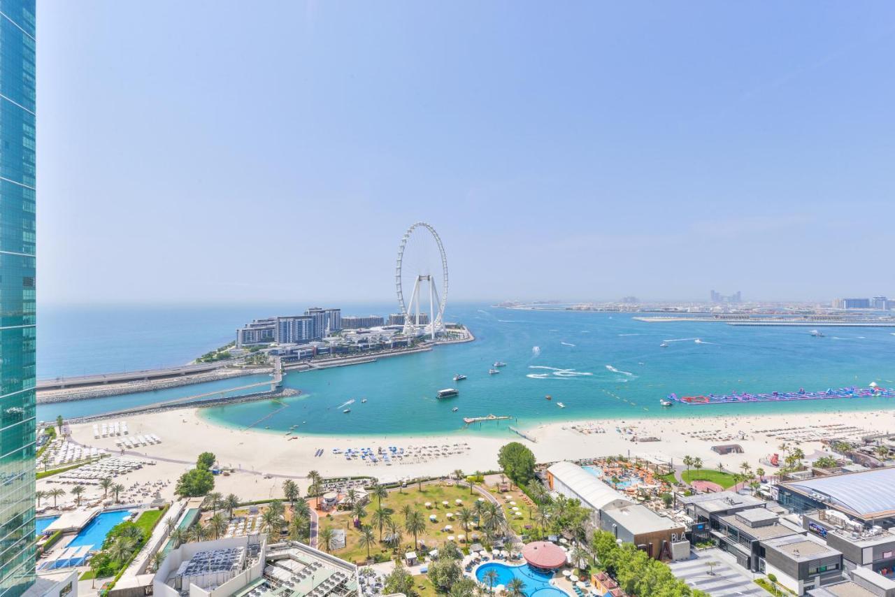 Luxury Jbr - Full Sea View - Free 5* Beach Resorts Access ดูไบ ภายนอก รูปภาพ