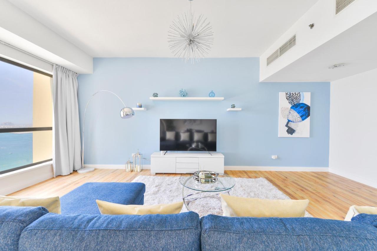 Luxury Jbr - Full Sea View - Free 5* Beach Resorts Access ดูไบ ภายนอก รูปภาพ