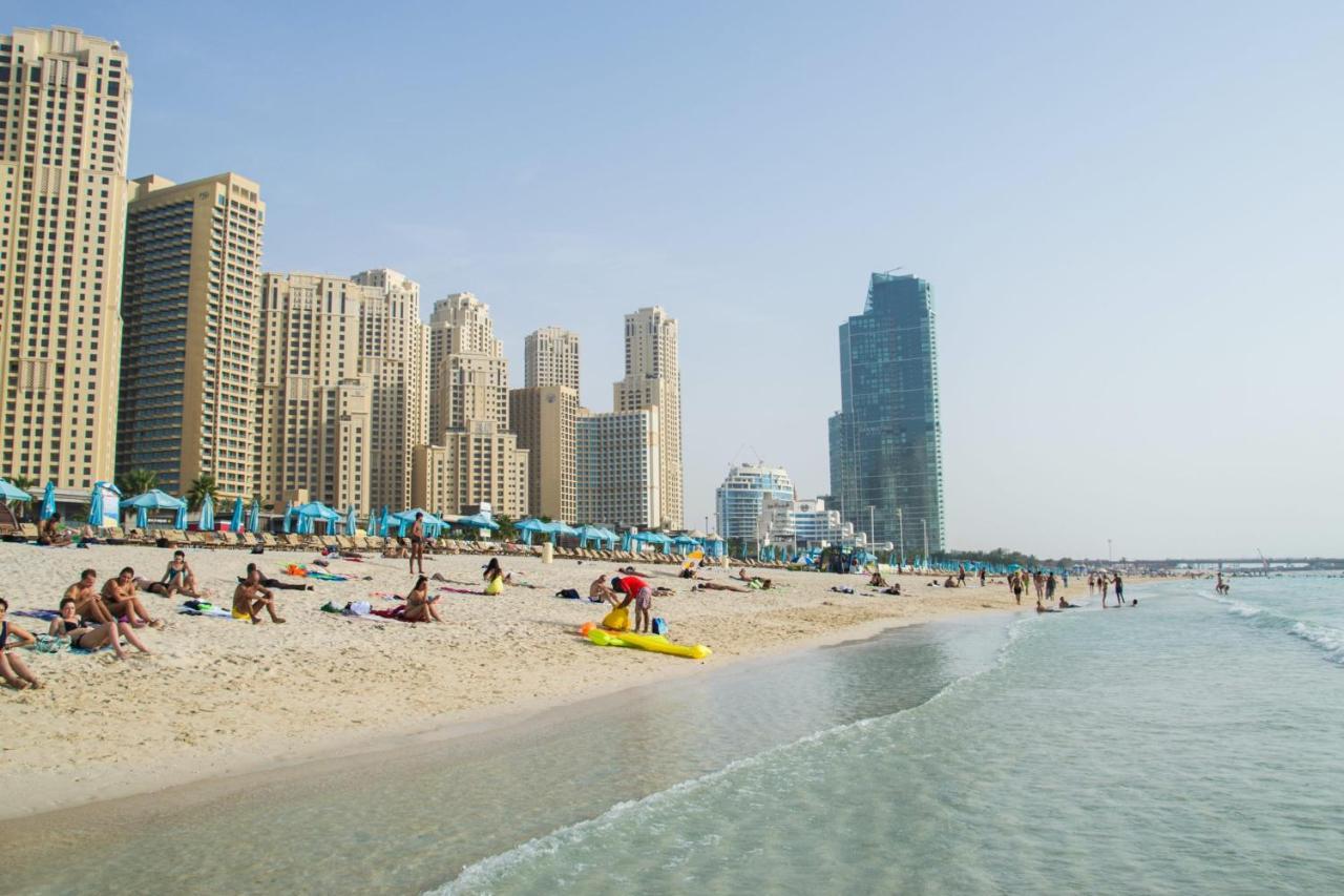 Luxury Jbr - Full Sea View - Free 5* Beach Resorts Access ดูไบ ภายนอก รูปภาพ