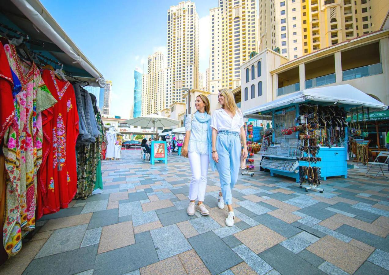 Luxury Jbr - Full Sea View - Free 5* Beach Resorts Access ดูไบ ภายนอก รูปภาพ