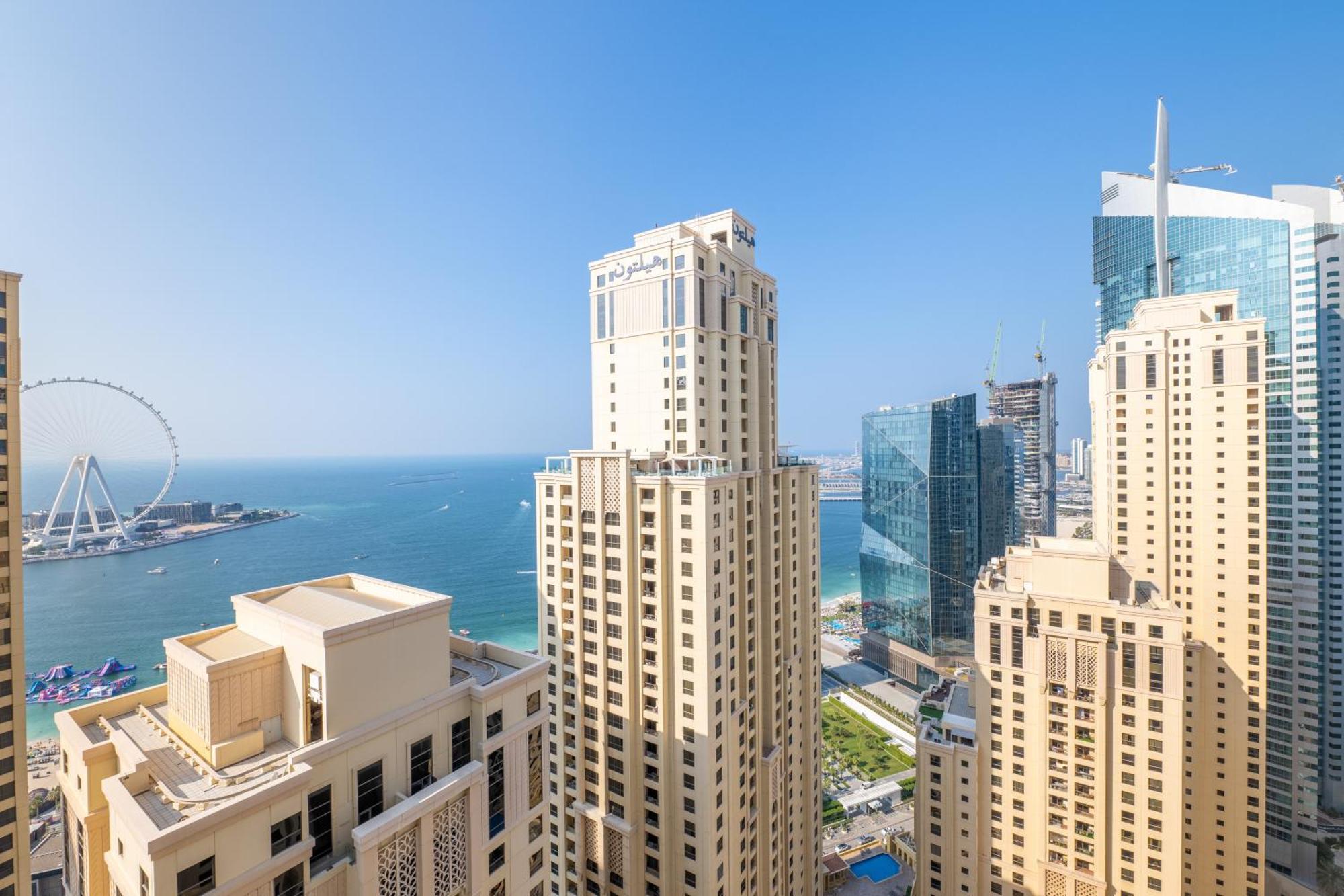 Luxury Jbr - Full Sea View - Free 5* Beach Resorts Access ดูไบ ภายนอก รูปภาพ