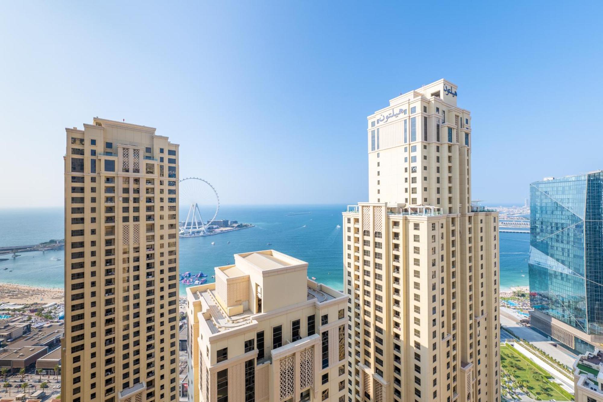Luxury Jbr - Full Sea View - Free 5* Beach Resorts Access ดูไบ ภายนอก รูปภาพ