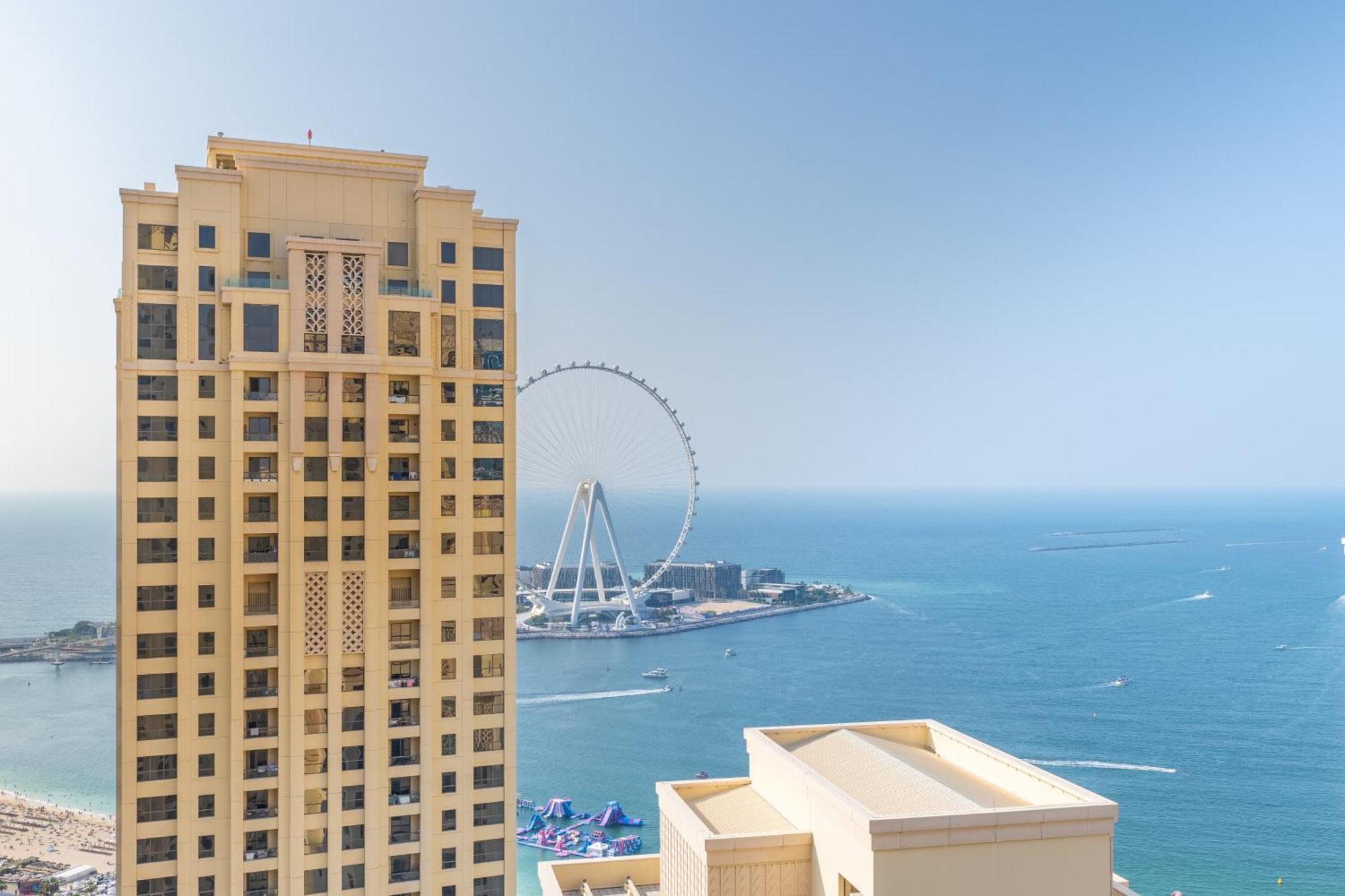 Luxury Jbr - Full Sea View - Free 5* Beach Resorts Access ดูไบ ภายนอก รูปภาพ