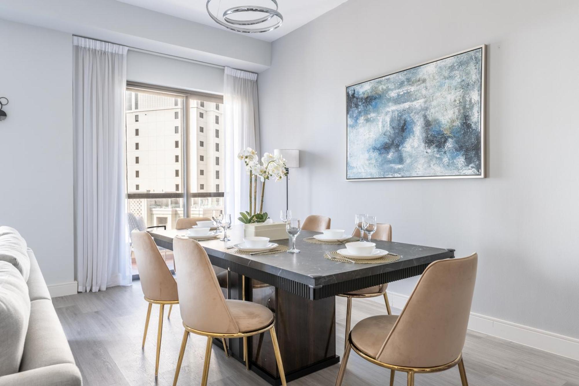 Luxury Jbr - Full Sea View - Free 5* Beach Resorts Access ดูไบ ภายนอก รูปภาพ