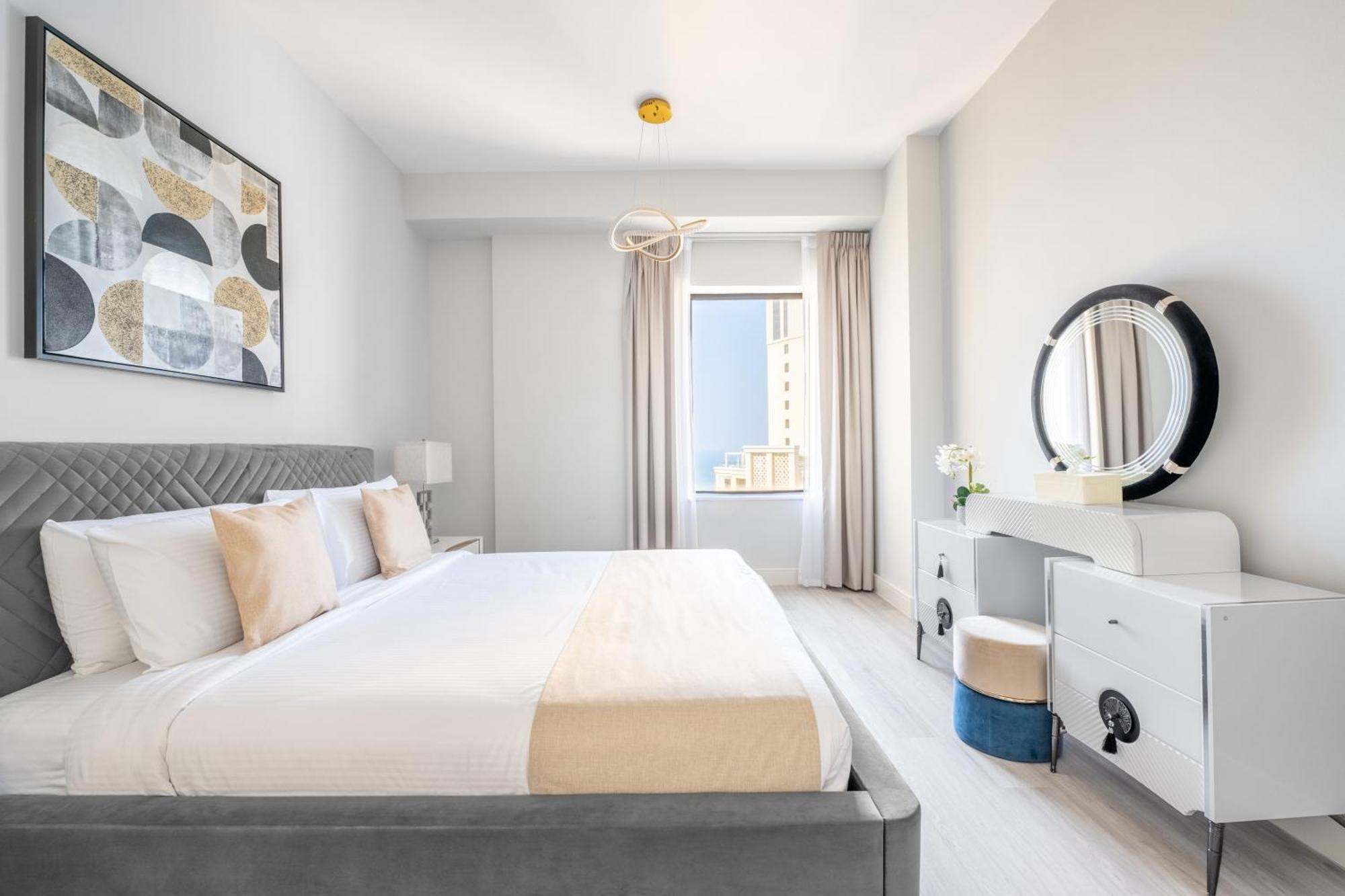 Luxury Jbr - Full Sea View - Free 5* Beach Resorts Access ดูไบ ภายนอก รูปภาพ
