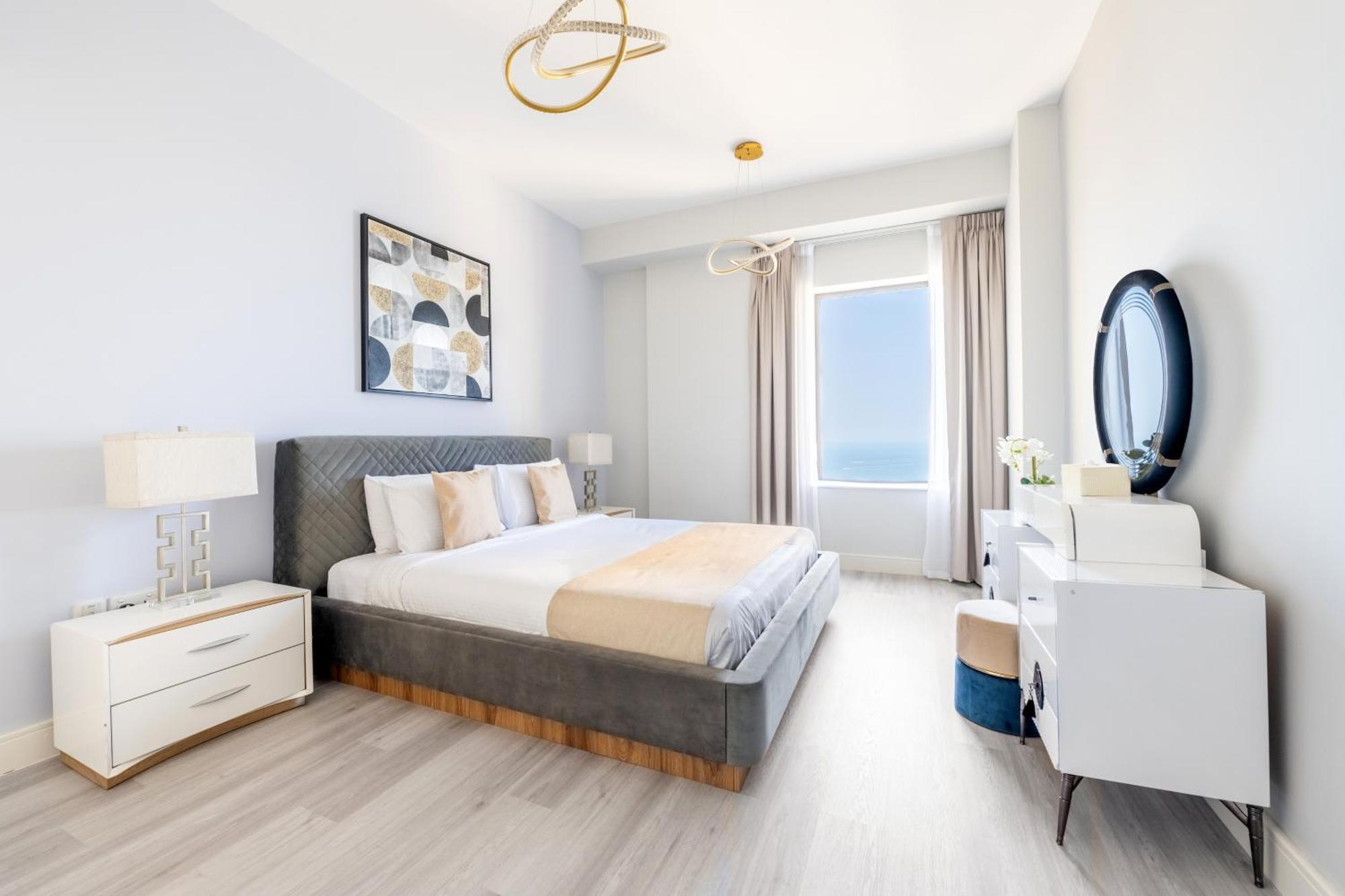 Luxury Jbr - Full Sea View - Free 5* Beach Resorts Access ดูไบ ภายนอก รูปภาพ